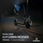 STAHLWALL E-Scooter Schloss mit 8mm Stahl & XU3 Zylinder – Handschellenschloss für E-Roller – Bild 5