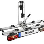 EUFAB 12011LAS Fahrradträger für Anhängerkupplung – 2 E-Bikes, 60 kg, TÜV-geprüft
