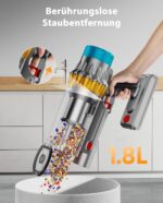 JRFYHFT Akku-Staubsauger 650W 50kPa – Kabelloses Reinigungssystem mit 70 Min Laufzeit – Bild 6