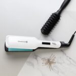 Remington S8550 Haarglätter Shine Therapy mit Arganöl & Vitamin E – Breites Keramik-Glätteisen 150–230°C für langanhaltenden Glanz – Bild 2