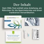 AncestryDNA + Veranlagungen: DNA Test mit 40+ genetischen Merkmalen & Herkunftsanalyse – Bild 7