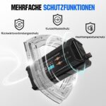 ECO-WORTHY 12V/24V 20A LiFePO4 Batterieladegerät – Intelligentes Multi-Current Schnellladegerät – Bild 7