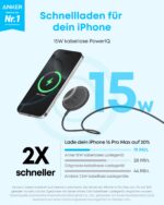Anker Zolo Magnetisches Ladepad 2er-Pack – 15W Qi2 Schnellladung für iPhone – Bild 2