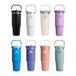 STANLEY 1913 IceFlow Flip Straw Tumbler 0.89L – Isolierflasche mit Strohhalm für 12+ Stunden Kühlung – Bild 10