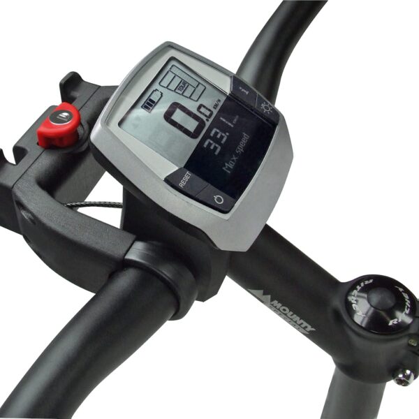 KlickFix Lenkeradapter E mit Schloss – Universal für E-Bike Displays 22–31,8 mm