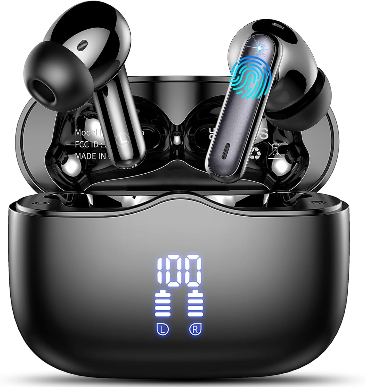 71lV2WsAyuL._SY1500_.jpg xinwld Bluetooth 5.4 In-Ear Kopfhörer mit ENC Noise Cancelling – 40h Spielzeit & IP7 Wasserdicht – Bild 1