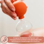 Lauschaer Glas 5er Schröpfglas-Set 25–60mm – Feuerloses Schröpfen mit Saugball – Bild 5