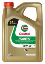 Castrol POWER1 4T 15W-50 Motoröl 4L – Synthetikmischung für Motorradmotoren