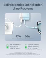 Anker Zolo Powerbank 20000mAh 30W – Ultra-schnelles Laden mit integriertem USB-C Kabel – Bild 4