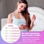 Easy@Home Ovulationstest & Schwangerschaftstest Set – 100 LH + 20 HCG Tests mit Premom App – Bild 4