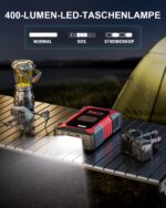 GOOLOO A3 Starthilfe Powerbank 3000A mit Luftkompressor 150PSI – Auto Jump Starter für 12V Fahrzeuge – Bild 7