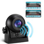 Uzone Kabellose Rückfahrkamera mit Nachtsicht & IP68 Wasserschutz – WiFi-App für Auto & Anhänger