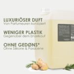 Jean & Len Hand & Body Wash Rosemary & Ginger – 5L Nachfüllkanister – Bild 2