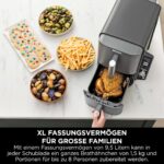 Ninja Double Stack XL 9,5L Heißluftfritteuse – Doppelkorb für 8 Personen – Bild 5