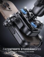 Lamicall Motorrad & Fahrrad Handyhalterung – Vibrationsgedämpft mit Verlängerungsarm für iPhone & Smartphones – Bild 2