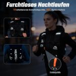 Meayll Laufweste mit Trinksystem – 7 L Volumen, 500 ml TPU Flasche, Marathon & Trailrunning – Bild 6