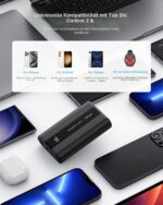 VRURC Powerbank 20000mAh mit 22,5W Schnellladen – USB-C & 6 Ports für iPhone, Samsung & Tablets – Bild 8