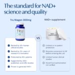 TRU NIAGEN 300mg NAD+ Vorstufe – 90 vegetarische Kapseln für Energie & Zellvitalität – Bild 11