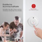 X-Sense Rauchmelder 5er Set – 10 Jahre Batterie, EN14604 zertifiziert – Bild 6