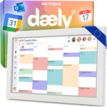 dæly Calendar 15.6" Touchscreen – Intelligenter Familienkalender mit Wi-Fi & App