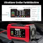 HAUSPROFI 15A Autobatterieladegerät 12V/24V – Intelligentes Schnellladen mit Reparaturfunktion – Bild 5