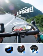 JOYROOM Fahrradhalterung 360° drehbar mit Silikon-Stoßdämpfung – Smartphone Halter 4,7-7,0 Zoll – Bild 6