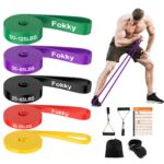 Fokky Widerstandsbänder 5er-Set mit Türanker & Griffen – Professionelles Trainingssystem