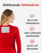 TerraTherm Wärmepflaster 30er Set – 12h Tiefenwärme für Rücken, Nacken & Schulter – Bild 2
