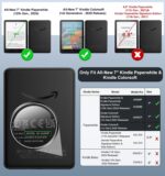 MoKo Schutzhülle für Kindle Paperwhite & Colorsoft 7" – Premium PU-Leder mit Auto Sleep/Wake – Bild 2