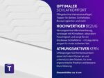 Traumnacht Matratzentopper 140x200 cm – Orthopädischer Komfortschaum mit Druckentlastung – Bild 3