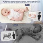 HelloBaby HB2438 Babyphone mit Kamera – 3,2 Zoll Display, Nachtsicht & 305 m Reichweite – Bild 2