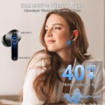 Nerunsa Bluetooth 5.4 In-Ear Kopfhörer – 56h Spielzeit, ENC Noise Cancelling, IP7 Wasserdicht – Bild 2