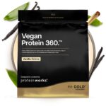 THE PROTEIN WORKS Vegan Protein 360 GOLD – 2kg Proteinpulver mit Soja-, Erbsen- & Reisprotein