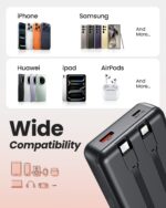Bextoo Solar Powerbank 27000mAh mit 22,5W Schnellladung – Tragbares Ladegerät für Smartphones – Bild 7