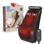 COMFIER Shiatsu Nackenmassagegerät mit Wärme – 8 Massageknoten für Rücken & Schultern