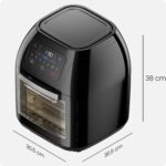 Chefman 10L Digitale Heissluftfritteuse mit Rotisserie & Dörrautomat – XL Familiengrösse – Bild 2