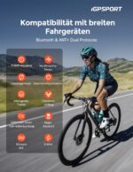 iGPSPORT BSC300T GPS Fahrradcomputer – 2,4-Zoll Touchscreen mit Kartennavigation & E-Bike Kompatibilität – Bild 6