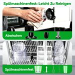 BESROY Stabmixer Set 5 in 1 mit 1100W Motor – Multifunktionales Püriergerät für Suppen & Smoothies – Bild 7