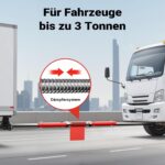 Wiltec Abschleppstange 3-teilig 2 m bis 3 t – Stahlschleppstange mit Sicherheitszubehör – Bild 4