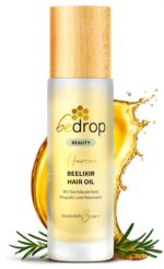 30 ml bedrop Beelixir Haaröl mit Manuka Honig, Propolis & Rosmarin Extrakt – Stärkende Kopfhautpflege gegen Haarausfall