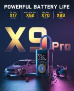 Fanttik X9 Pro Tragbare Elektropumpe – 10,3 BAR Kompressor für Fahrrad, Auto & Motorrad – Bild 4