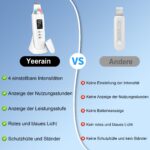 Yeerain Ultraschall-Porenreiniger mit 4 Modi & rotem/blauem Licht – Gesichtsreinigungsgerät – Bild 7