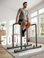 YOLEO Verstellbare Dip Barren – 500 kg Tragkraft, stabiler Dip-Ständer für Calisthenics – Bild 2