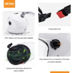 LIONCIANO Motorradhelm mit ABS & PC-Visier – Sicherheitsgetesteter Jethelm für Motorrad & Roller – Bild 5