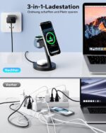 KPON 3 IN 1 MagSafe Ladestation – iPhone, Apple Watch & AirPods gleichzeitig laden – Bild 8