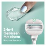 Gillette Venus Pro Comfortglide Sensitive Rasierer für Damen – 5 Klingen mit Aloe Vera – Bild 4