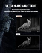CEYOMUR Solar Wildkamera 64MP 4K Wi-Fi 6 – Bewegungsmelder mit Handyapp & IP66 Wasserschutz – Bild 5