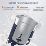 SIMPLETASTE Milchaufschäumer 4-in-1 – Automatischer Milchschäumer für Latte & Cappuccino – Bild 5