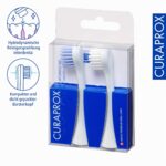 Curaprox Hydrosonic Pro 2er-Pack – Schallzahnbürsten-Köpfe für präzise Zahnreinigung – Bild 3
