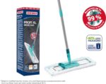 Leifheit Bodenwischer Profi XL Micro Duo – Rückenschonender Wischmop 146 cm mit Fussklick – Bild 4